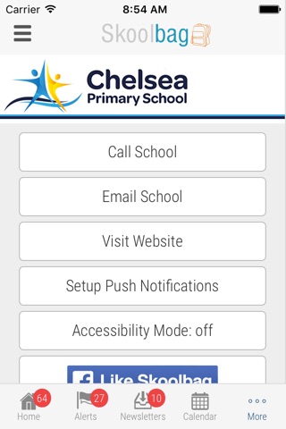 Chelsea Primary School - Skoolbag screenshot 4
