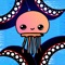 Race across the sea floor with adorable sea creatures such as squid, octopus, and jellyfish