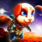 Solar Pug Mars Boost - FREE - Cute Girl Puppy Dog 3D City Run & Jump Game