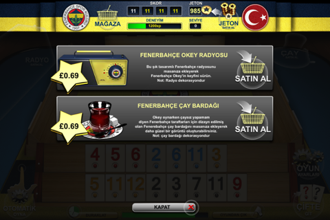 Fenerbahçe Okey screenshot 2