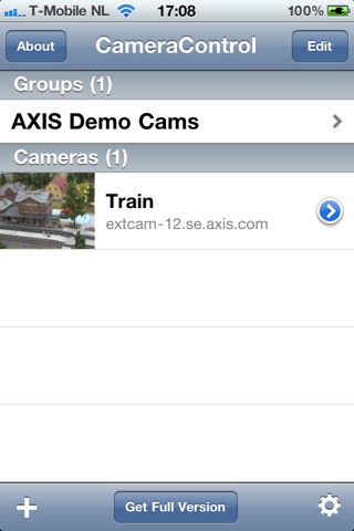 CameraControl Lite for AXIS screenshot 2