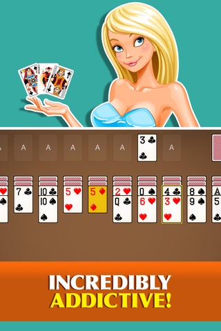 Number Ten Solitaire Free Card Game Classic Solitare Solo screenshot 4