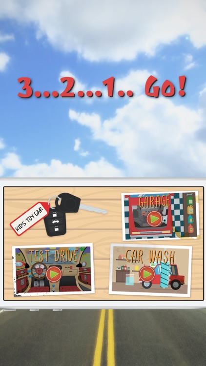 Kids and Toddlers Toy Car Driving Free Game with Car Wash and Mechanics screenshot-4
