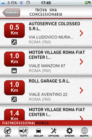 Fiat Professional Mobile screenshot 3