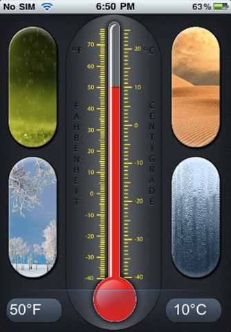 Celsius-Fahrenheit screenshot 3