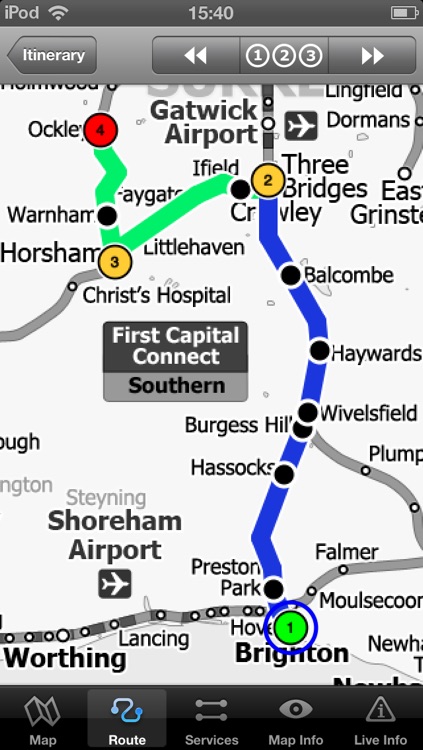 Great Britain Rail - Map and route planner by Zuti
