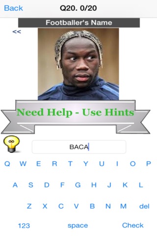 Guess The Elite Football Star Quiz - UK Soccer Players Edition Game - Free App screenshot 4