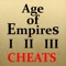 Cheats for Age of Empires 1,2 and 3