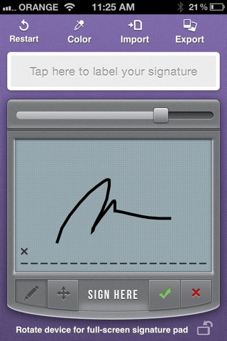 Signatures - email personality screenshot 3