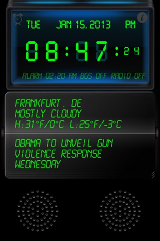 Live News Stock Weather & Clock Radio screenshot 3