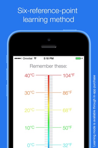 Dgrees - Celsius & Fahrenheit Converter screenshot 3