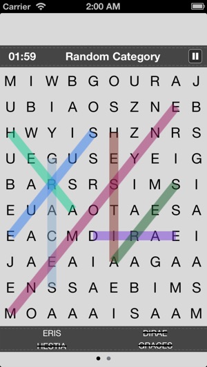 Word Search + Razum Free Wordfind Puzzle(圖2)-速報App