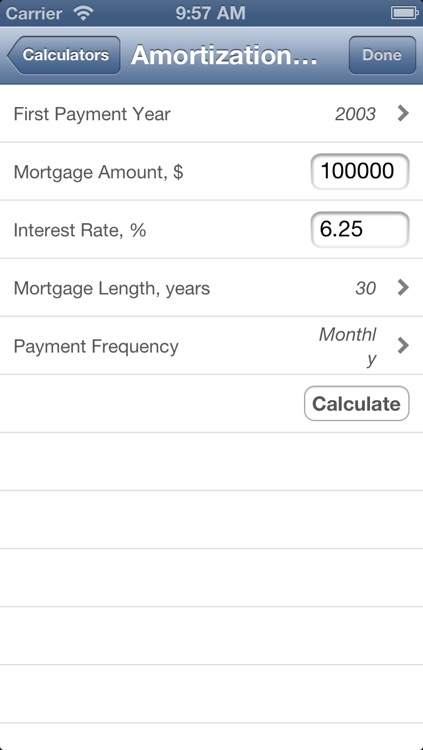 Mortgage and Financial Calculator Suite