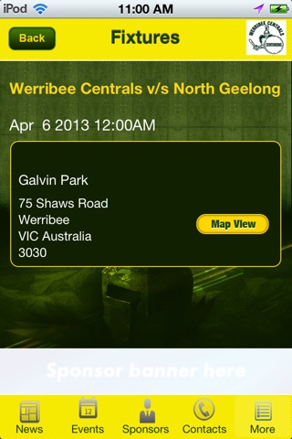 Werribee Centrals Football Club screenshot 4