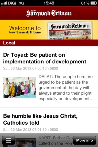 New Sarawak Tribune screenshot 4