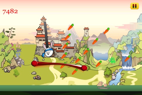 Ninja Bunny Bounce Pop screenshot 3
