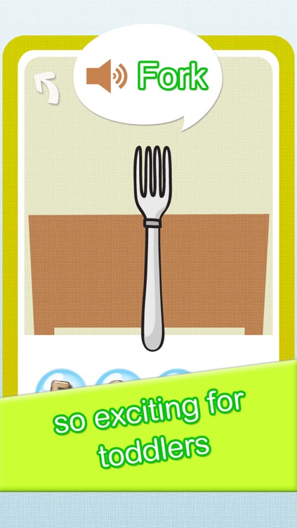 Baby Bubble Popper 3:Baby Flashcards series (Food and Kitchenware) screenshot-3