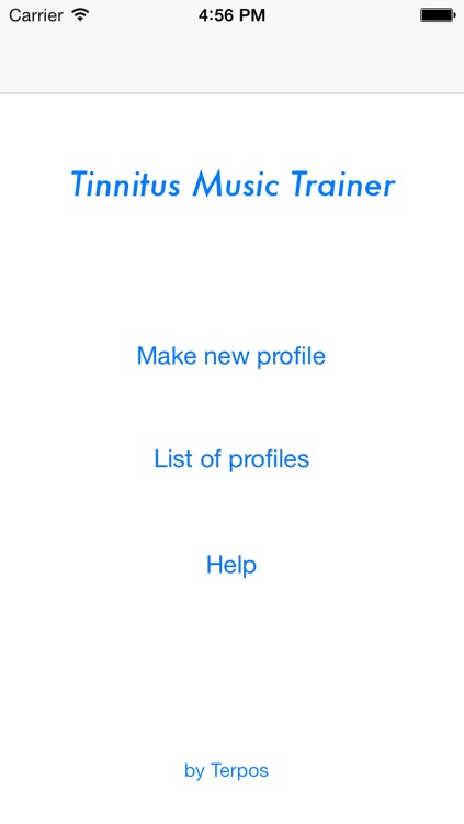 Tinnitus Music Trainer