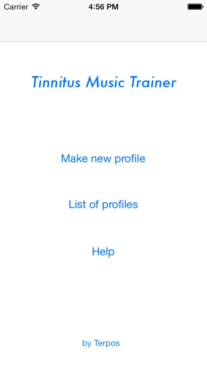 Tinnitus Music Trainer