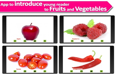 Learn with fun - Fruits, Shapes, Vegetables and Color for kids screenshot 2