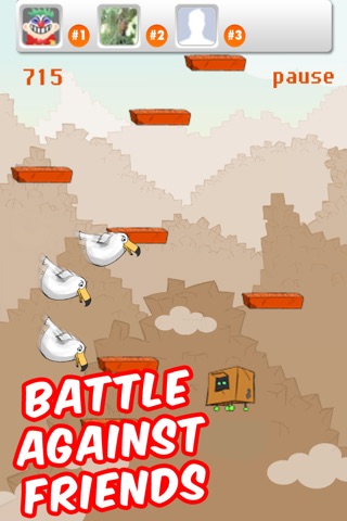 Birds Attack - The Best Fun Doodle Platform Games screenshot 3
