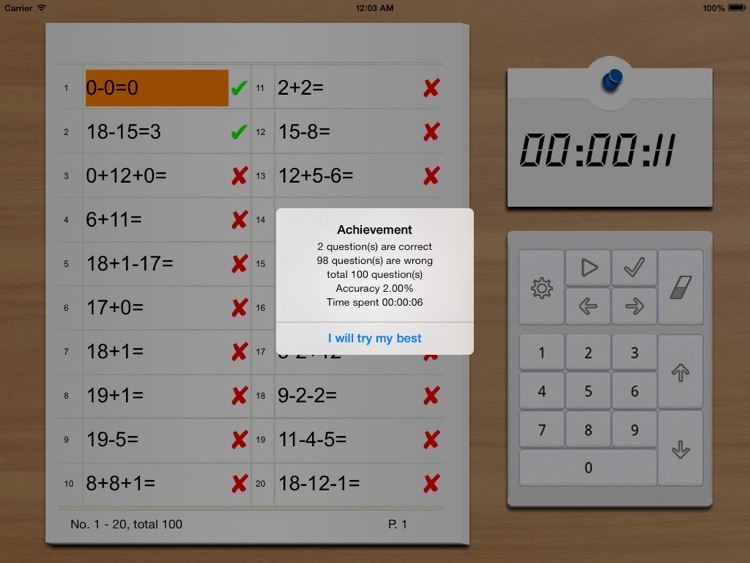 Math Practice for Primary School