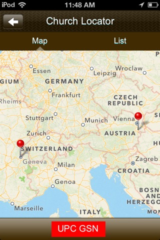 United Pentecostal Church - German Speaking Nations screenshot 2