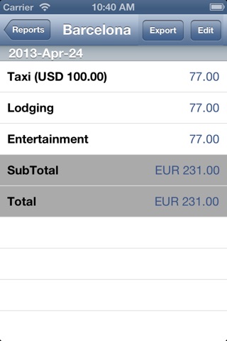 Currency Converter & Travel Expenses Tracker - LITE screenshot 2
