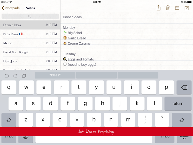 Memo Notepad HD(圖5)-速報App