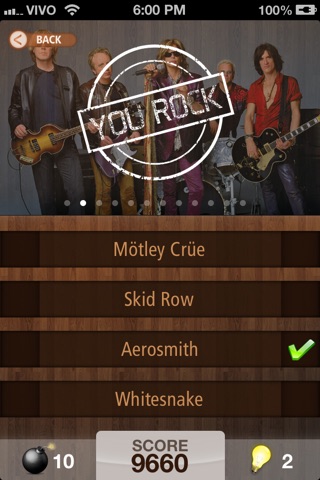 Quiz Rock screenshot 2