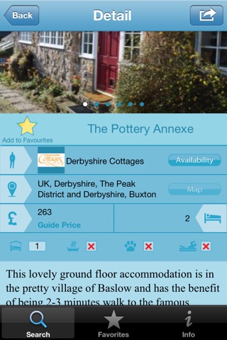 Self Catering Holiday Search screenshot 3