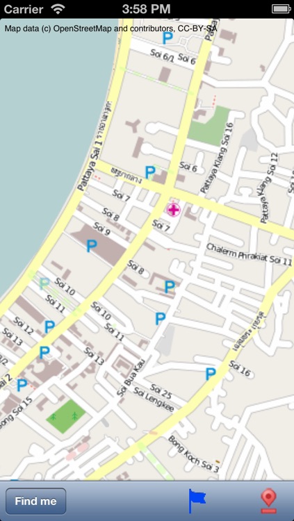 Pattaya Street Map