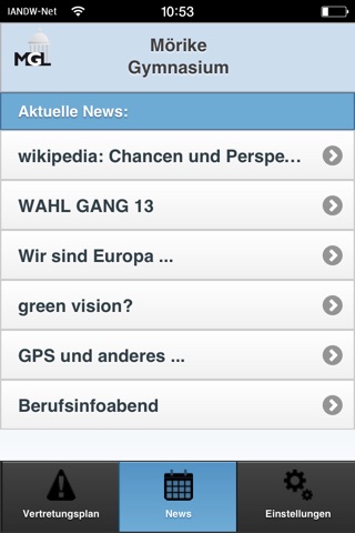 MGL-App screenshot 2