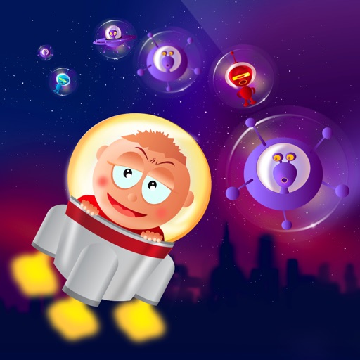 Bubble Invaders HD Lite iOS App