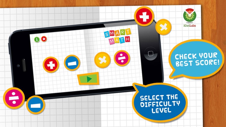 Smart Math - reading math game for kids by Kiwi Labs s.r.l.