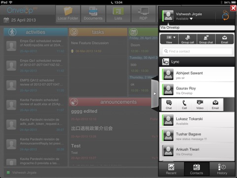 Onvelop screenshot 2