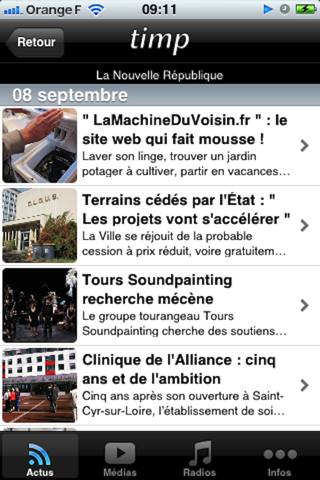 Tours in My Pocket screenshot 2