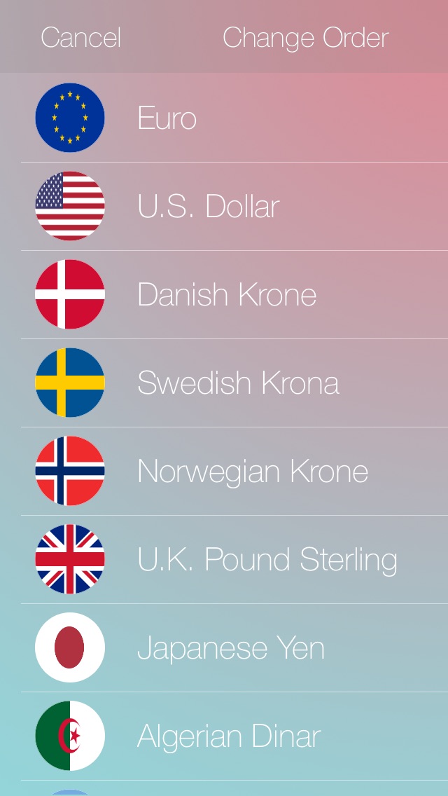 通貨のコンバーター iOS 8 | 日本人のスクリーンショット4 通貨のコンバーター iOS 8 | 日本人のスクリーンショット4