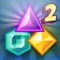 Jewels 2 is the greatly improved sequel to the popular match-3 puzzle game Jewels (a