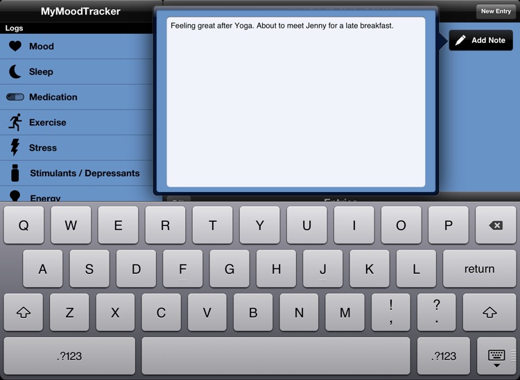 MyMoodTracker for iPad screenshot-4