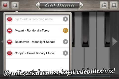 Go! Piano screenshot 2