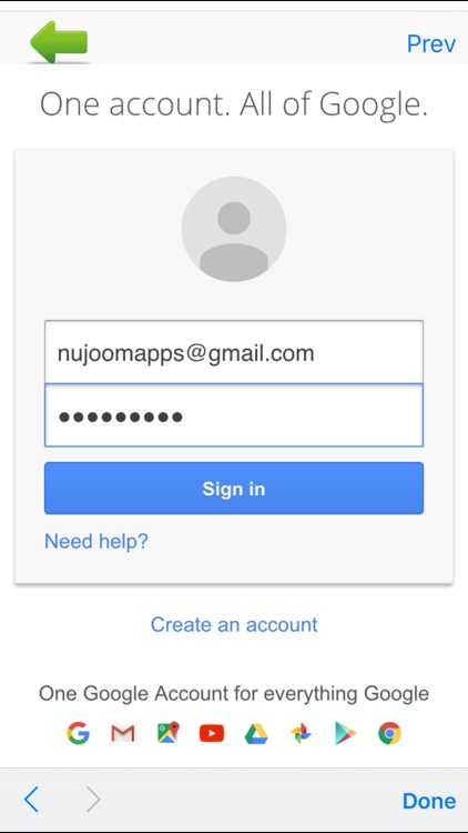 1 Password / Touch ID for all Email Accounts screenshot-3