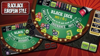 European Blackjack 1.2 IOS -