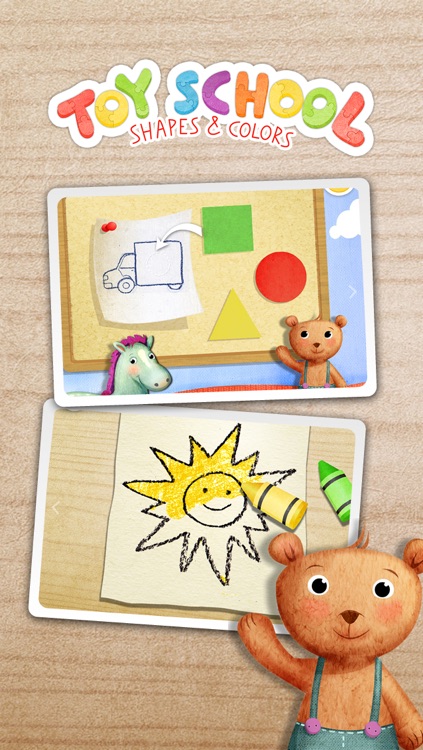 Toy School - Shapes and Colors (Free Kids Game)