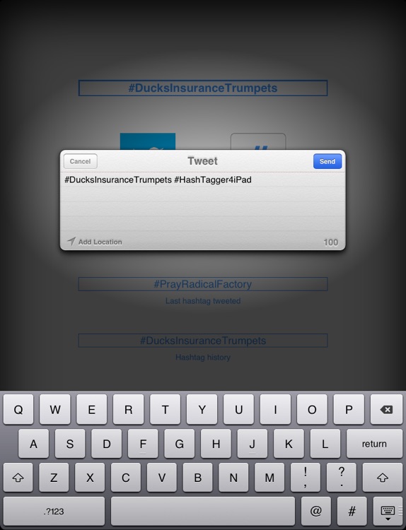 HashTagger for iPad screenshot-4