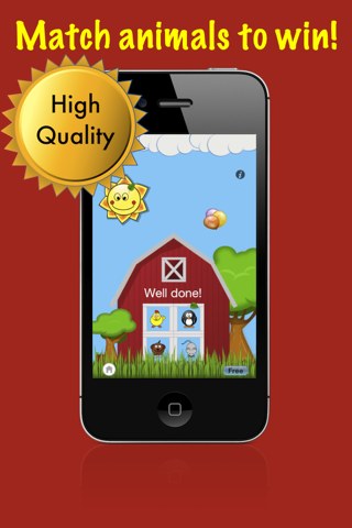 A Funny Animal Barn: First Farm Puzzle For Free screenshot 2