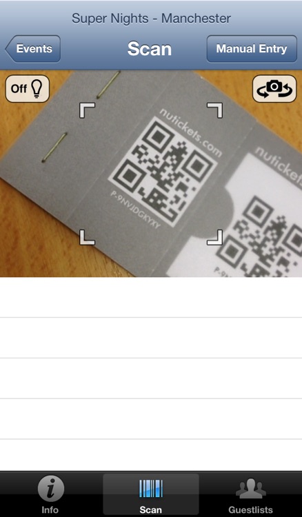 Nutickets Entry System screenshot-3