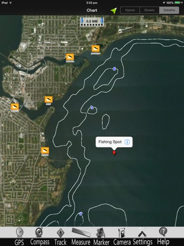 Wisconsin Lakes GPS Charts Pro screenshot 2