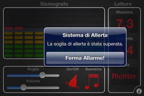iRichter - Earthquake Alert System screenshot 2