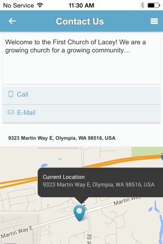 First Church of Lacey screenshot 2